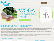 Tablet Screenshot of hydro-pomp.com.pl
